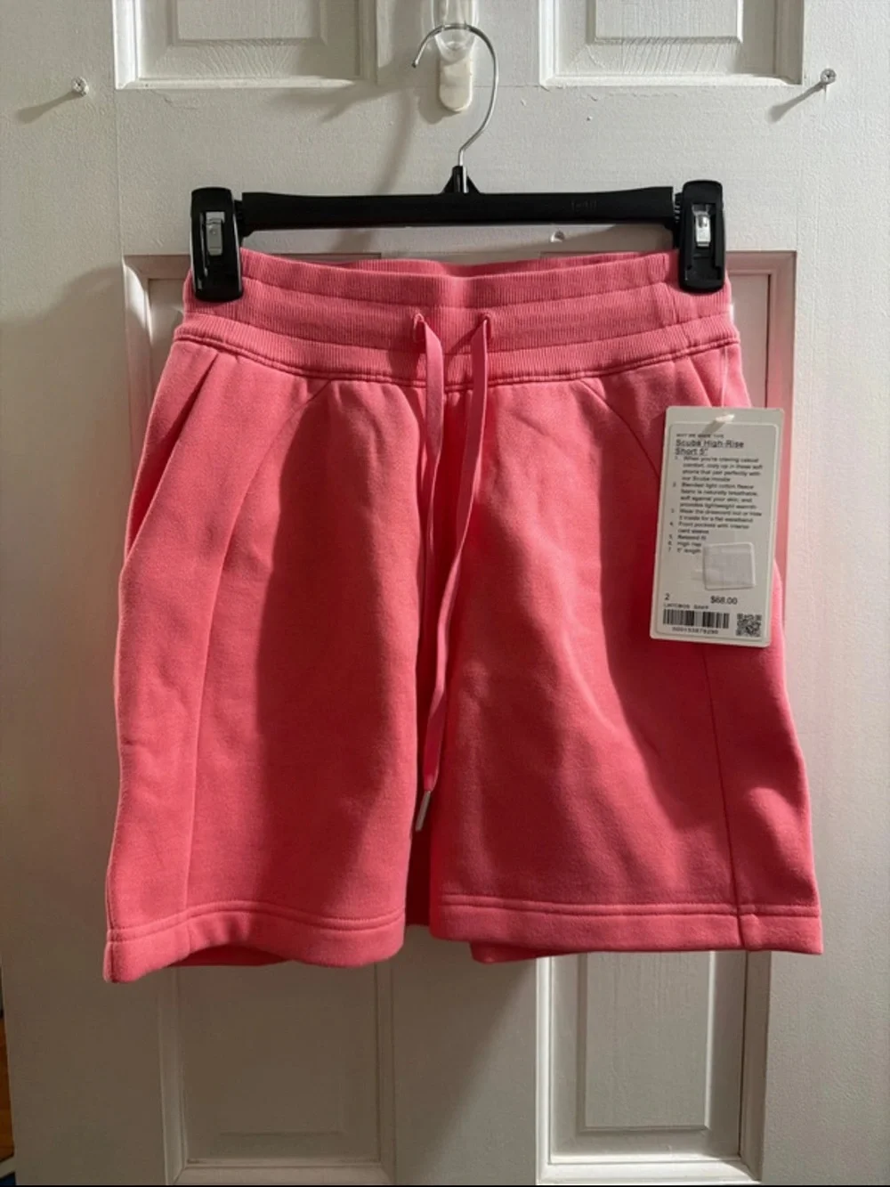 Lululemon Women’s Pink Scuba HR Shorts Size 2